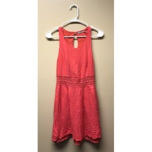 Urban Outfitters Pink Cutout Dress